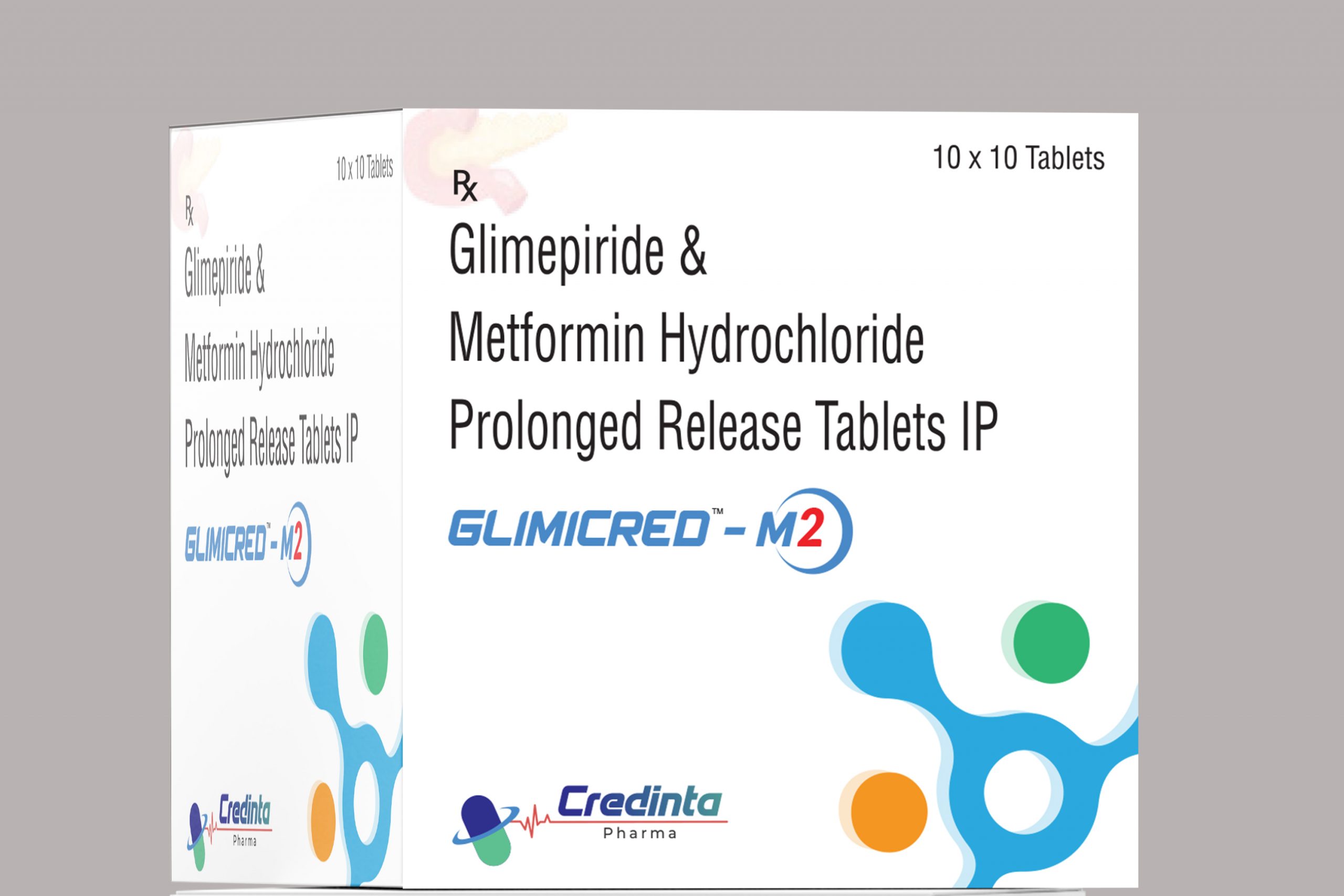 GLIMICRED-M2 — Glimepiride & Metformin Hydrochloride Prolonged Release Tablets IP